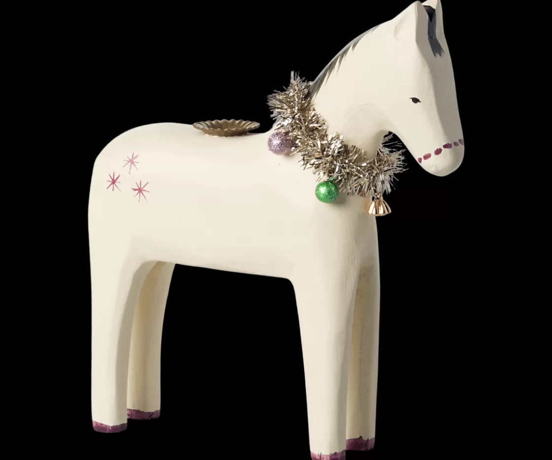Maileg Lysestage, Hest, Træ, Lille Store