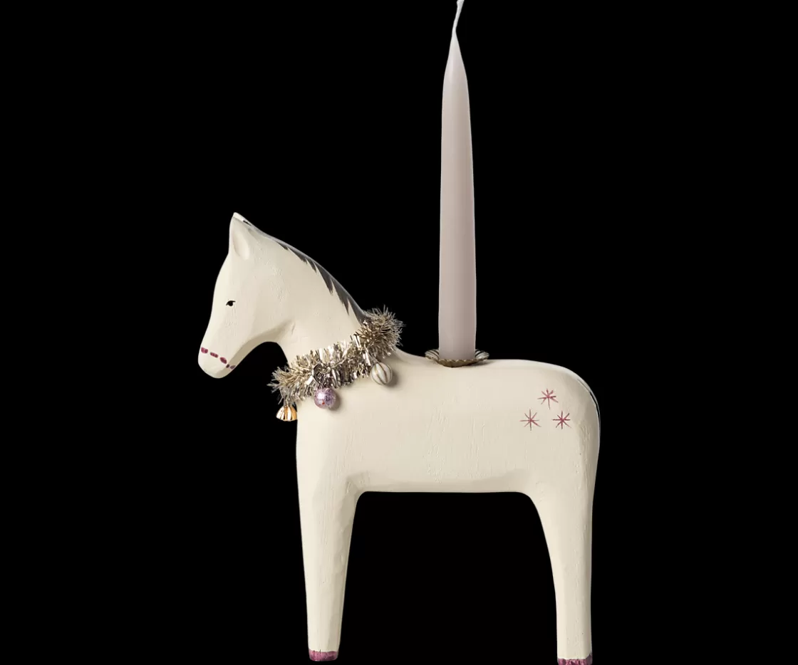 Maileg Lysestage, Hest, Træ, Lille Store