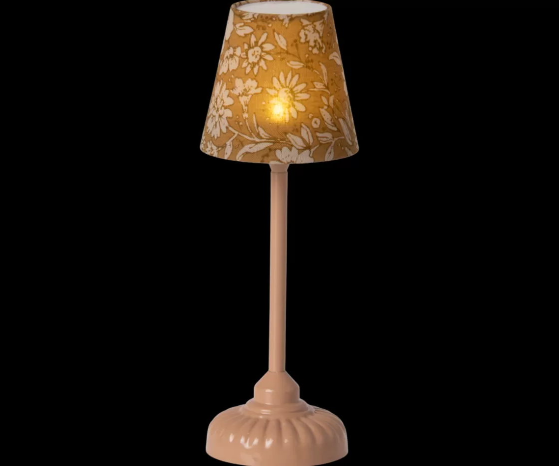 Maileg Vintage gulvlampe, Mus - Mørk pudder Discount
