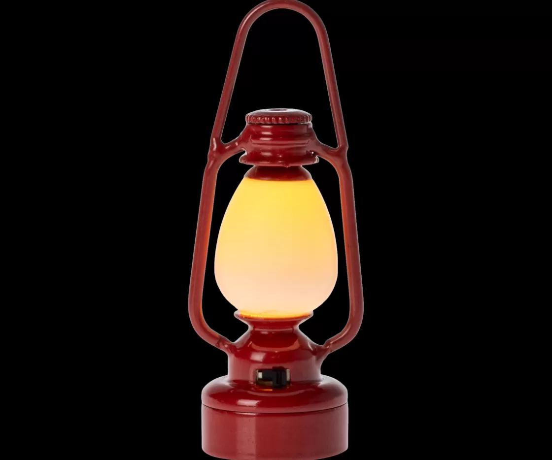 Maileg Vintage lanterne, Mus - Rød Discount